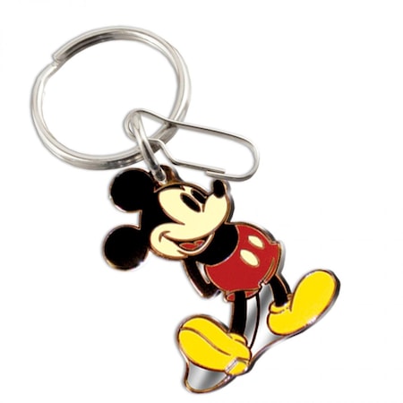 Mickey Mouse Disney  Classic Pose Enamel Keychain 849239